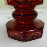 Glass - glass, ruby glass - 1875 Glass - glass, ruby glass - 1875