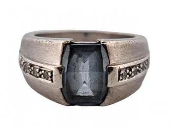Silver Ring - silver, spinel - 1970 Silver Ring - silver, spinel - 1970