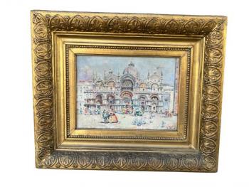 Painting - cardboard, canvas - Antonio Mária de Reyna Manescau - 1910 Painting - cardboard, canvas - Antonio Mária de Reyna Manescau - 1910