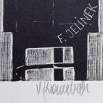 Vladimir Komarek - Ex libris von F. Jelinek Vladimir Komarek - Ex libris von F. Jelinek