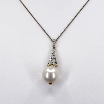 Gold pearl colier Gold pearl colier