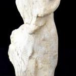 Nude girl with sickle and grain Nude girl with sickle and grain