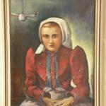 František Michl - Portrait of a girl František Michl - Portrait of a girl