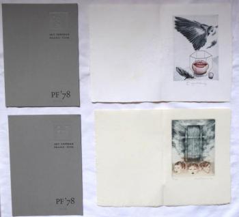 Karel Demel, Daniela Havlickova - Two PF 1978, Art Karel Demel, Daniela Havlickova - Two PF 1978, Art