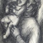 Milena Komrsova - Mother with child Milena Komrsova - Mother with child