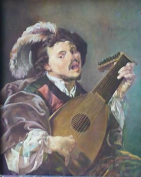 Hendrick Ter Brugghen - Lute player, copy Hendrick Ter Brugghen - Lute player, copy