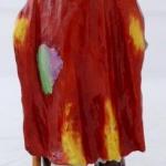 Coloured statuette of a beggar - Schwarza- Saalbah Coloured statuette of a beggar - Schwarza- Saalbah