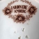 Brown pottery plate - Amberg Brown pottery plate - Amberg