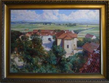 View of City - Karel Klár - 1917 View of City - Karel Klár - 1917