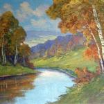 View of River - V. Novák - 1940 View of River - V. Novák - 1940
