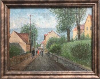 Landscape - Jaroslav Štěpán Maleček (1890 – 1983) - 1930 Landscape - Jaroslav Štěpán Maleček (1890 – 1983) - 1930