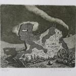 Jindrich Pilecek - Ex libris M. Gazdova  Jindrich Pilecek - Ex libris M. Gazdova