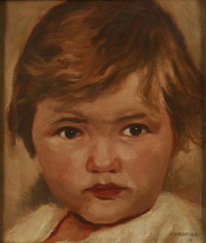 Portrait of Child - Nachtigal, František * 1923 - 1934 Portrait of Child - Nachtigal, František * 1923 - 1934