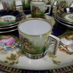 Porcelain Dish Set - white porcelain - Karl Knoll Karlsbad - 1920 Porcelain Dish Set - white porcelain - Karl Knoll Karlsbad - 1920