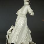 Porcelain Lady Figurine - white porcelain - Nymphenburg, Franz Anton Bustelli - 1840 Porcelain Lady Figurine - white porcelain - Nymphenburg, Franz Anton Bustelli - 1840