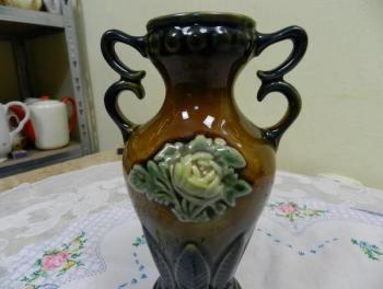 Vase - majolica - 1950 Vase - majolica - 1950