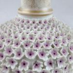 Carafe with embossed pink flowers Carafe with embossed pink flowers