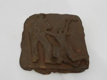 Relief - burnt clay - 1920 Relief - burnt clay - 1920