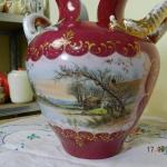 Vase from Porcelain - white porcelain - 1930 Vase from Porcelain - white porcelain - 1930