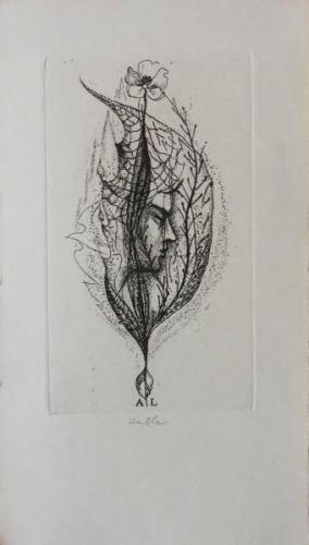 Jan Halla - Ex libris AL Jan Halla - Ex libris AL
