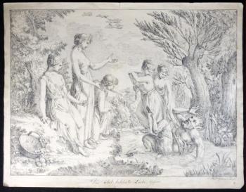 Drawing - paper - Josef Bergler - 1803 Drawing - paper - Josef Bergler - 1803