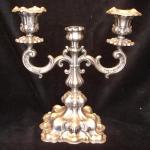 Silver candlestick Silver candlestick