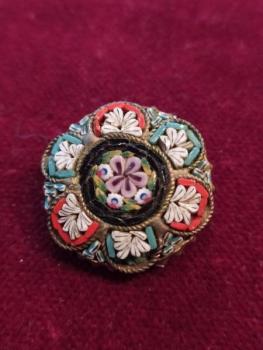 Brass Brooch - 1920 Brass Brooch - 1920