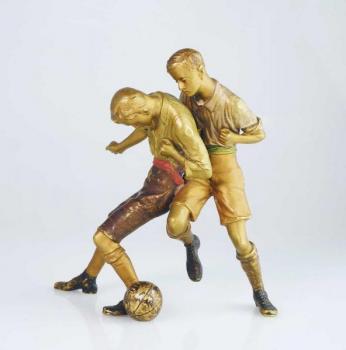 Group of Sculptures - patinated bronze - 1920 Group of Sculptures - patinated bronze - 1920