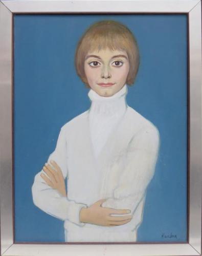 Painting - canvas - Rudolf Kundera - 1965 Painting - canvas - Rudolf Kundera - 1965