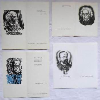 Vojtech Cinybulk - Czech writers PF 1977, PF 1979, Vojtech Cinybulk - Czech writers PF 1977, PF 1979,