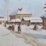 Painting - cardboard - 1916 Painting - cardboard - 1916