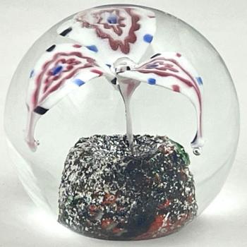 Glass Paperweight - glass - 1945 Glass Paperweight - glass - 1945