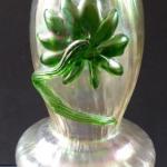 Art Nouveau vase with green flower -Wilhelm Kralik Art Nouveau vase with green flower -Wilhelm Kralik