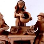 Family at the dinner table - Grasso, Italy Family at the dinner table - Grasso, Italy