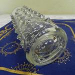 Vase - glass, clear glass - 1975 Vase - glass, clear glass - 1975