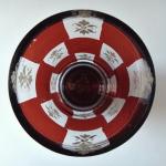 Glass on the stem with white lilies Glass on the stem with white lilies