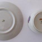 Cup and saucer, emblem of the city of Carlsbad Cup and saucer, emblem of the city of Carlsbad