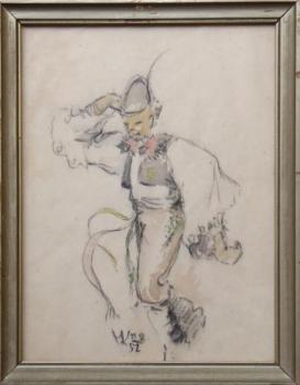 Aquarelle - paper - 1952 Aquarelle - paper - 1952