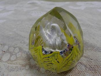 Glass Paperweight - glass - 1930 Glass Paperweight - glass - 1930