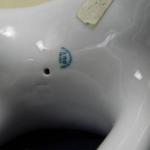 Porcelain Figurine - porcelain, white porcelain - J. Ježek / Royal Dux  - 1960 Porcelain Figurine - porcelain, white porcelain - J. Ježek / Royal Dux  - 1960