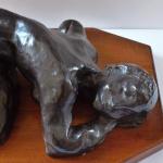 Lying Girl’s Nude, bronze - Jan Komarek Lying Girl’s Nude, bronze - Jan Komarek