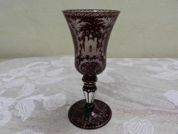 Glass Goblet - glass - 1930 Glass Goblet - glass - 1930
