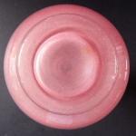 Pink foamed glass vase Pink foamed glass vase