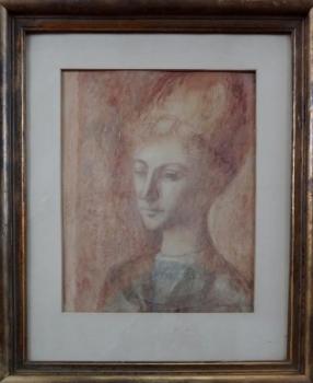 Frantisek Koliha - Portrait of the girl Frantisek Koliha - Portrait of the girl