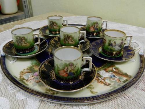 Porcelain Dish Set - white porcelain - Karl Knoll Karlsbad - 1920 Porcelain Dish Set - white porcelain - Karl Knoll Karlsbad - 1920