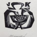 Anna Grmelova - Five ex libris (2x K. Zizkovsky, S Anna Grmelova - Five ex libris (2x K. Zizkovsky, S