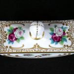 Porcelain Inkwell - glazed porcelain, painted porcelain - Rosenthal - Selb Bavaria - 1929 Porcelain Inkwell - glazed porcelain, painted porcelain - Rosenthal - Selb Bavaria - 1929