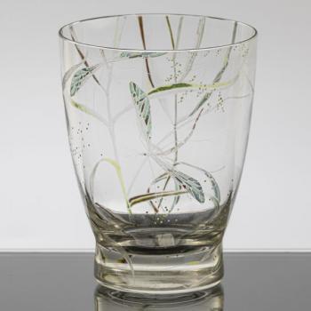Vase - clear glass - 1948 Vase - clear glass - 1948