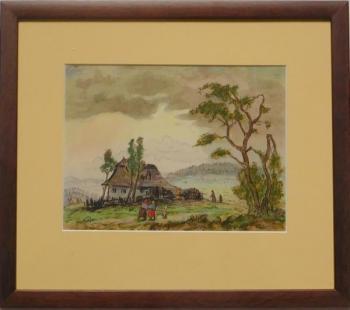 Aquarelle - Josef Fiala - 1930 Aquarelle - Josef Fiala - 1930