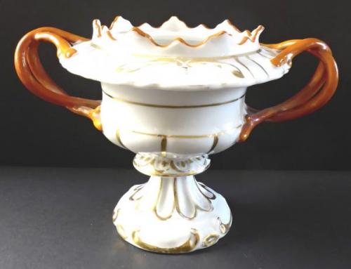 Bowl with red handles - 19th century Bowl with red handles - 19th century